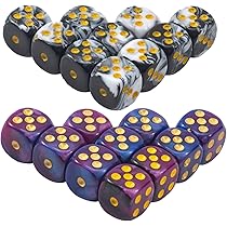 Amazon | サムコス サイコロ 多面体ダイス 20個セット 2色